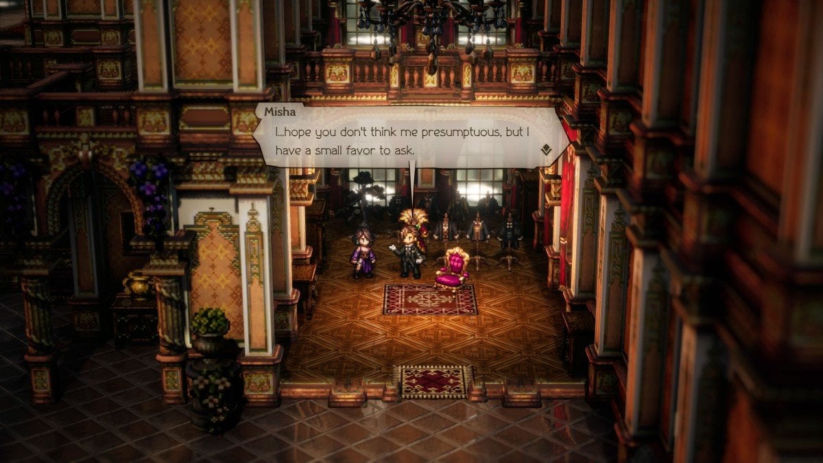 Misha's Next Chapter in Octopath Traveler 2.
