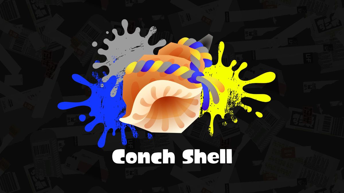 A Conch Shell in Splatoon 3.