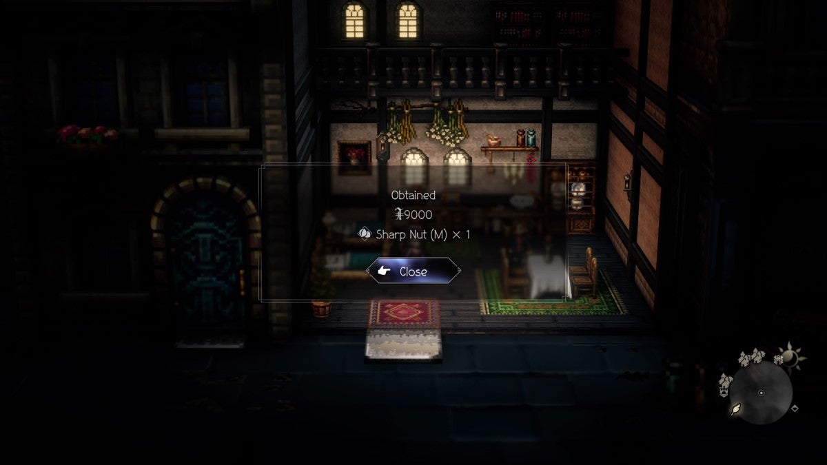 The Bourgeois Boy quest in Octopath Traveler 2.