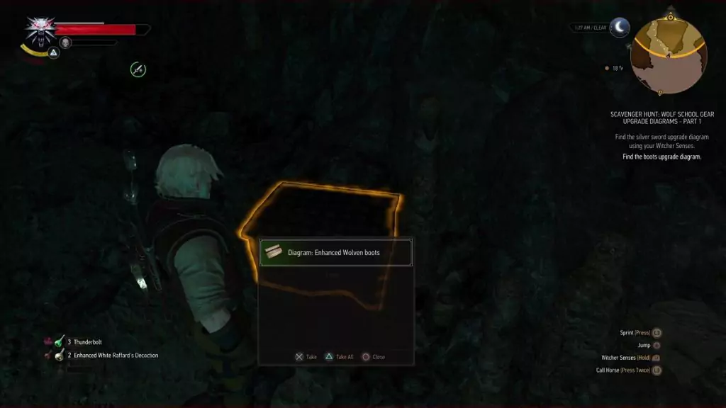 Picking up the Enhanced Wolven Boots diagram.