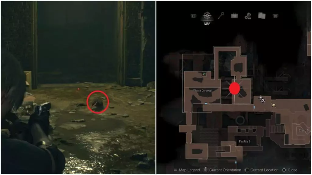 The second rat in the Disposal Waste in Resident Evil 4.