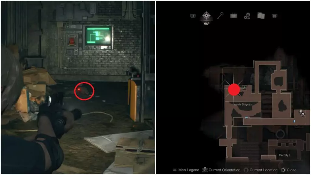 The fourth rat in the Disposal Waste in Resident Evil 4.