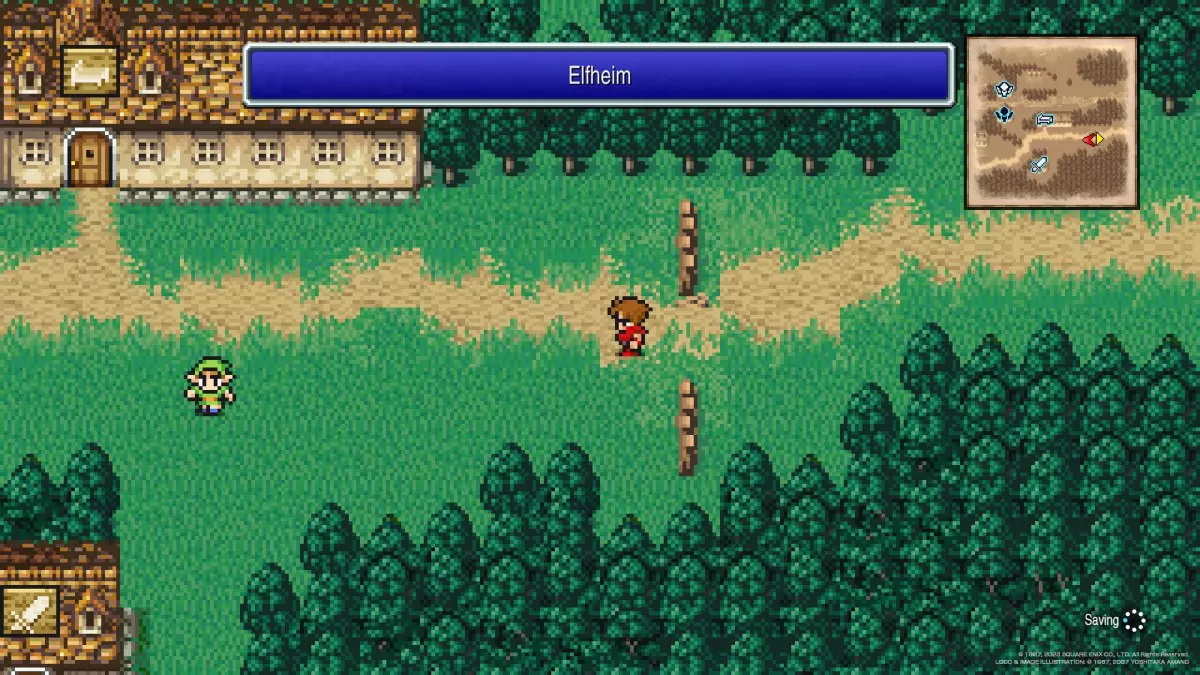 Elfheim in Final Fantasy 1.