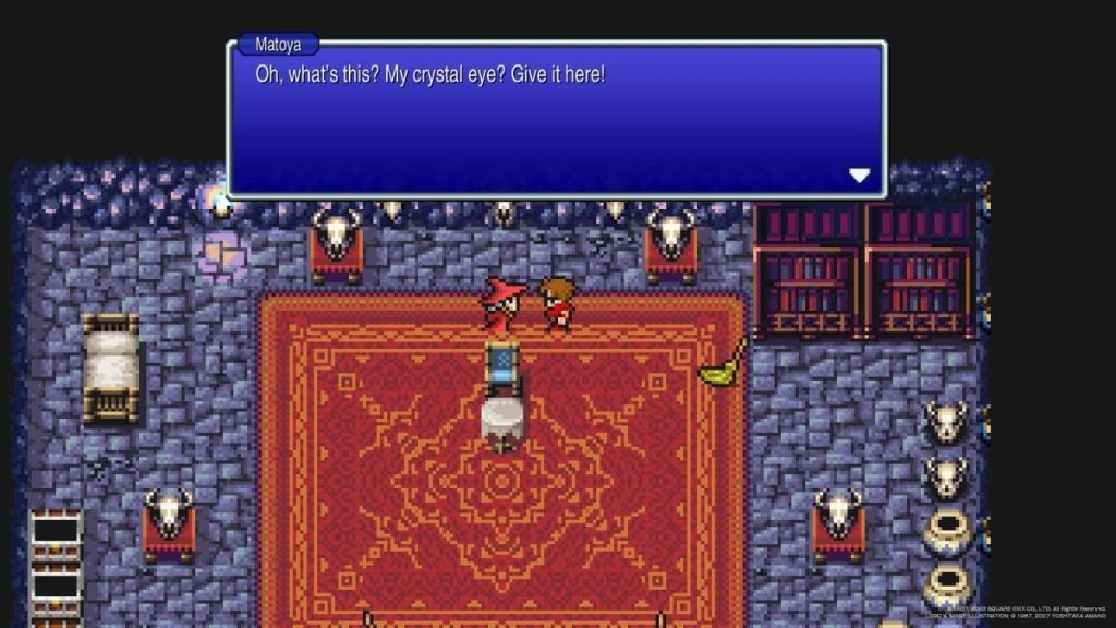 Getting the Jolt Potion in Final Fantasy 1.