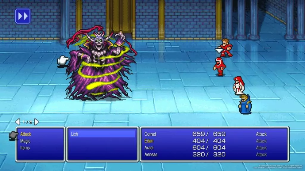 Lich in the Chaos Temple.