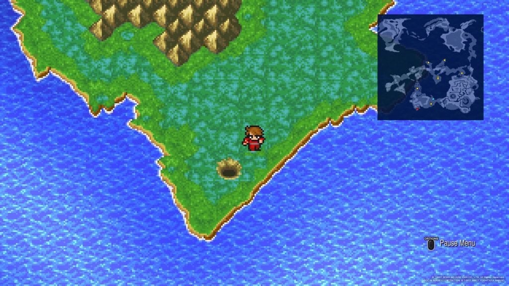 Marsh Cave in Final Fantasy 1.