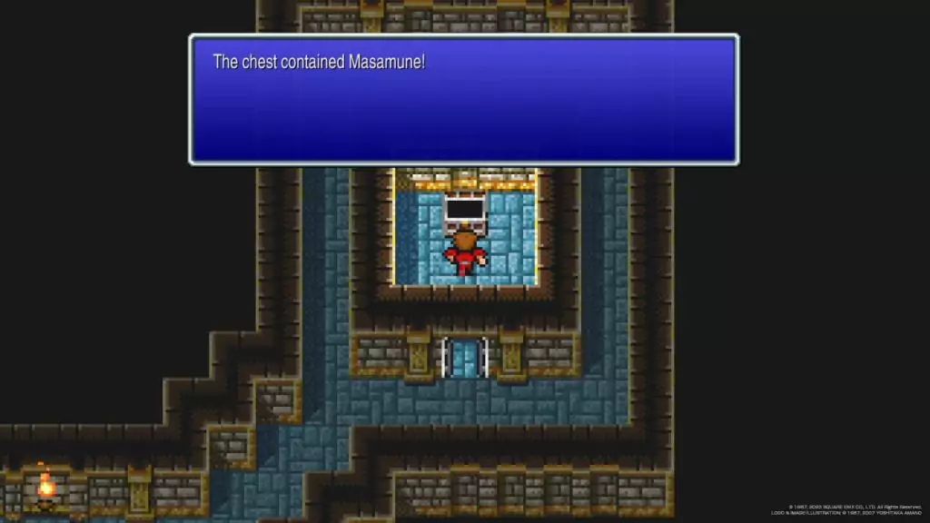 Masamune, the strongest weapone in Final Fantasy 1.