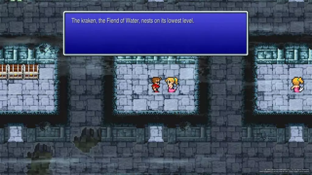 Mermaids in Final Fantasy 1.
