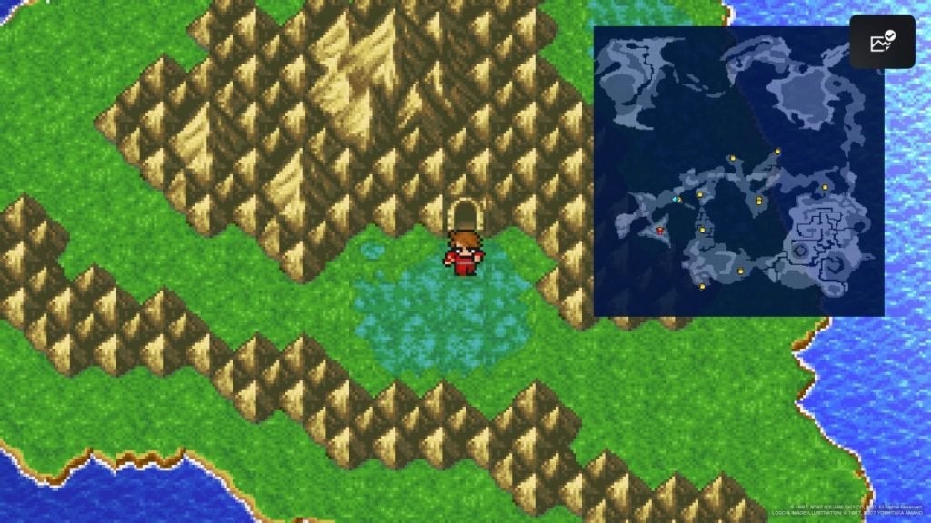 The Cavern of the Earth location in Final Fantasy 1.