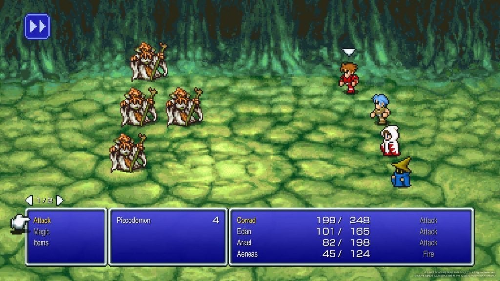 The Piscodemons in Final Fantasy 1.