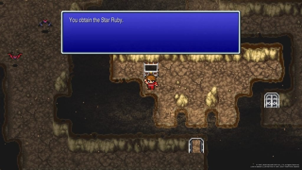 The Star Ruby in Final Fantasy 1.