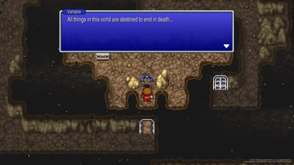 The Vampire boss in Final Fantasy 1.