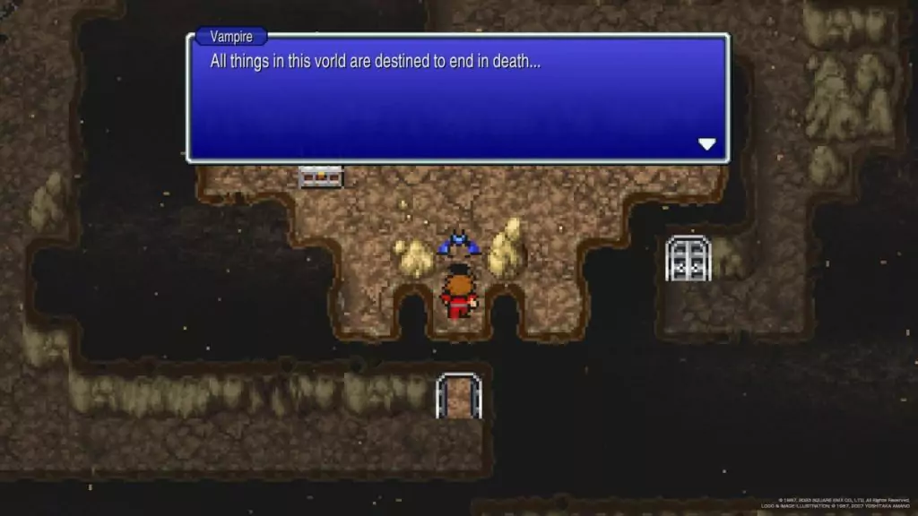 The Vampire boss in Final Fantasy 1.