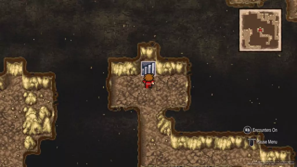 The path to Cavern of Earth B4.