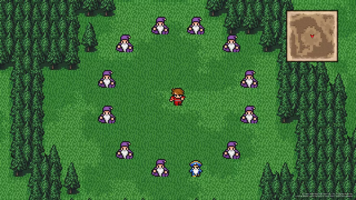 The twelve mages in Crescent Lake.