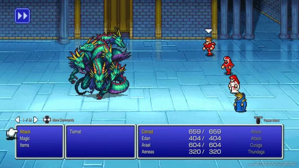 Tiamat in the Chaos Shrine.