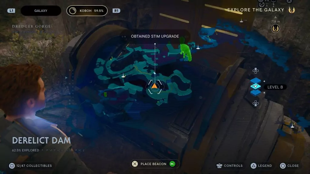 The location of the fifth Stim Canister pod.