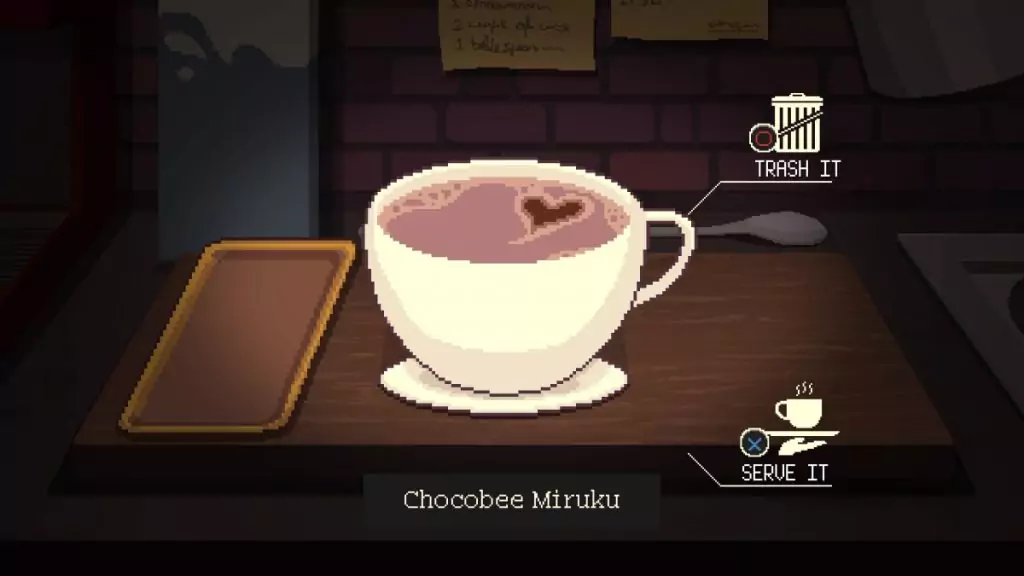 Chocobee Miruku in Coffee Talk 2.