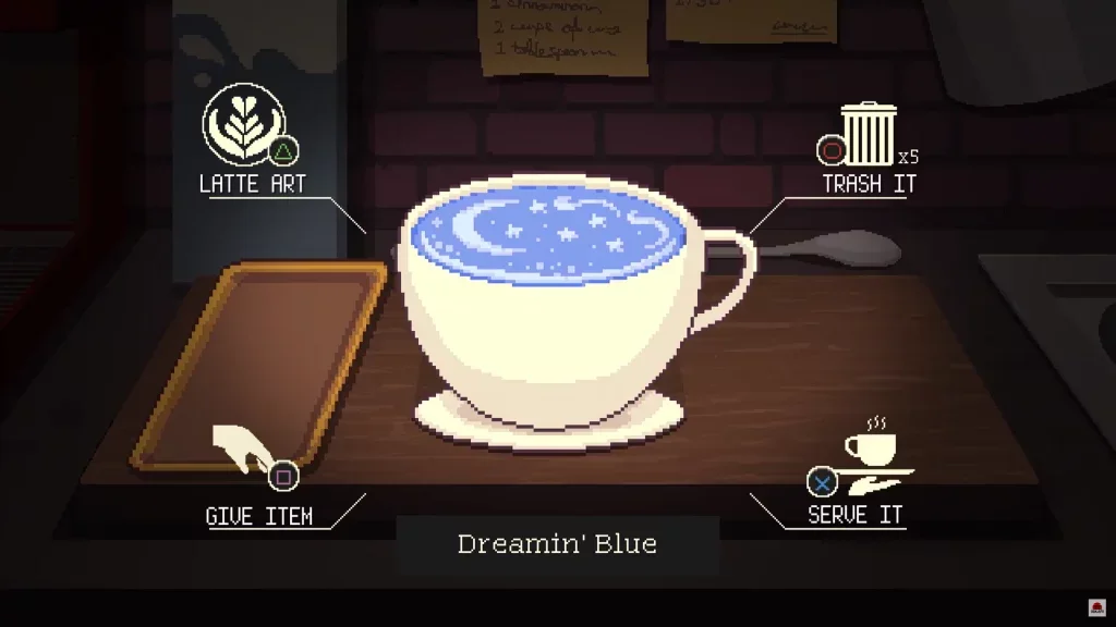 Dreamin Blue Coffee Talk 2.