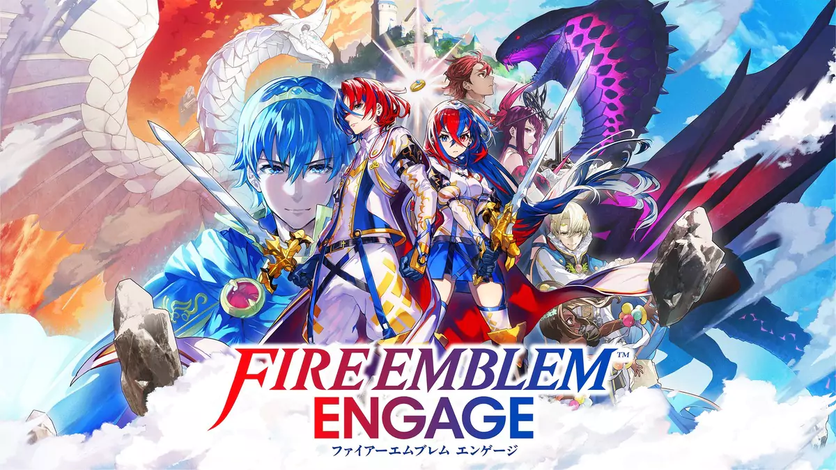 Key art for Fire Emblem Engage for the Nintendo Switch.