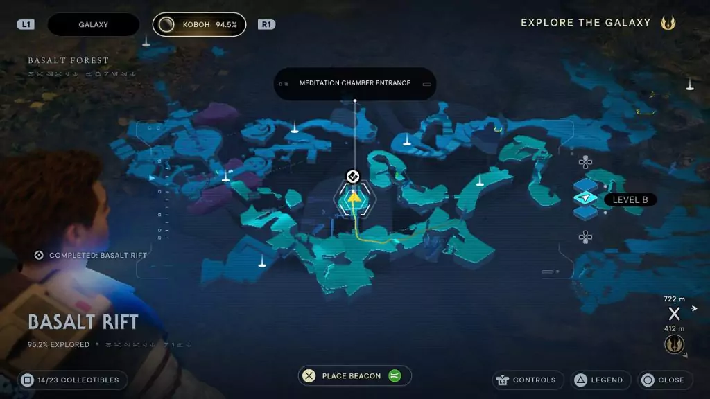 The location of the Chamber of Reason.