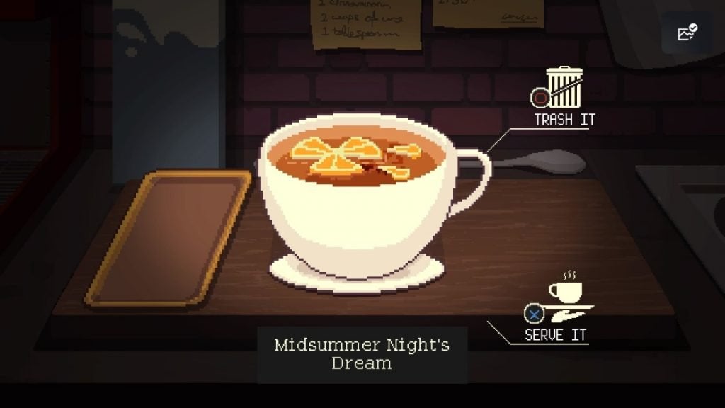 Midsummer Night's Dream in Coffee Talk 2.