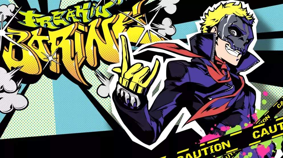 Ryuji's victory screen in Persona 5 Royal.