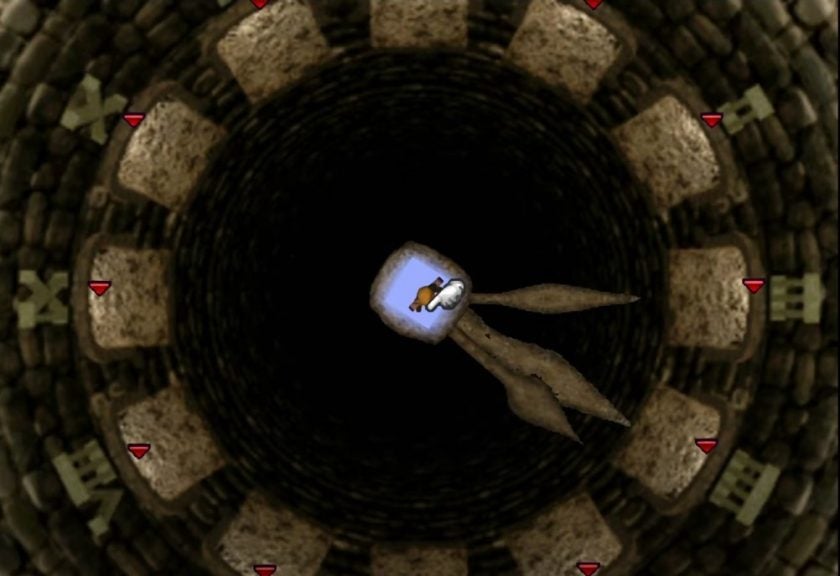 The Clock Room in the Temple of the Ancients in Final Fantasy VII.