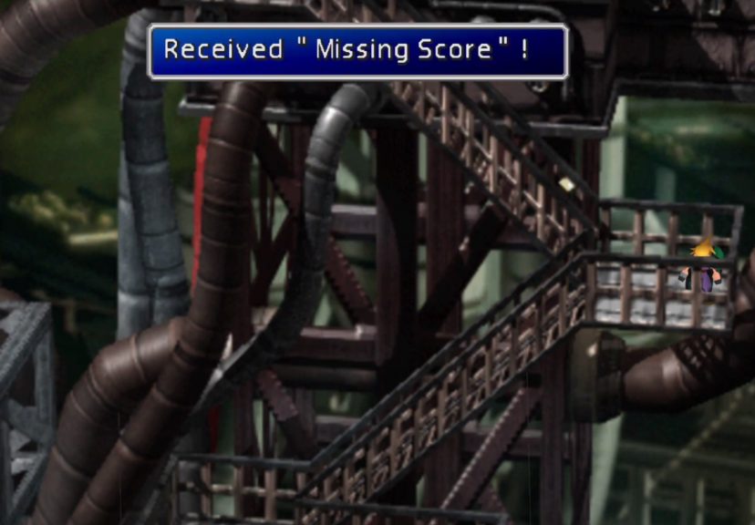 The location of Barret's ultimate weapon in Final Fantasy VII.