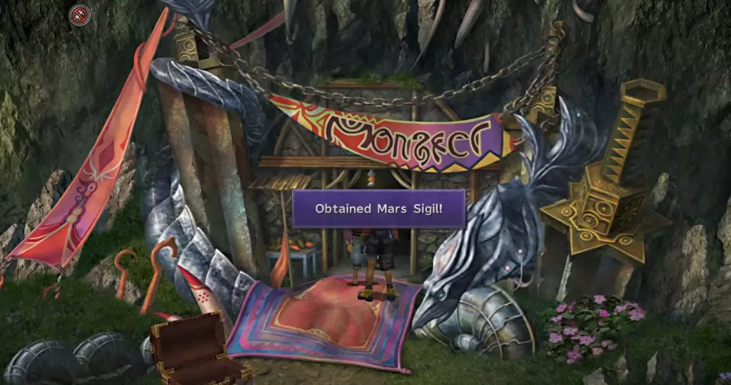 Getting the Mars Sigil at the Monster Arena in FFX.