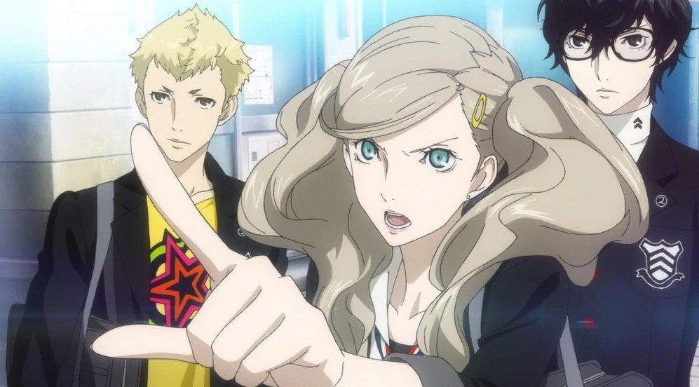Ann getting angry in Persona 5 Royal.