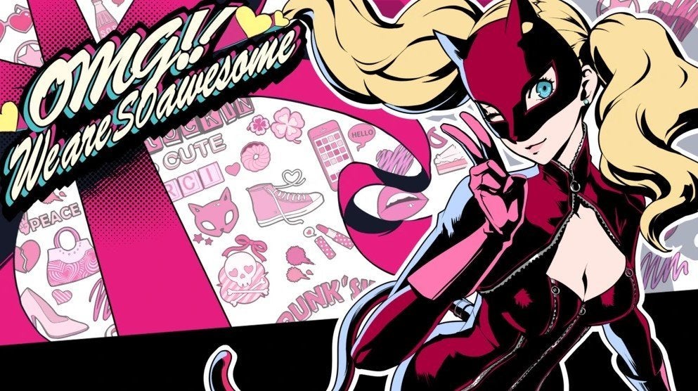 Panther's victory screen in Persona 5 Royal.