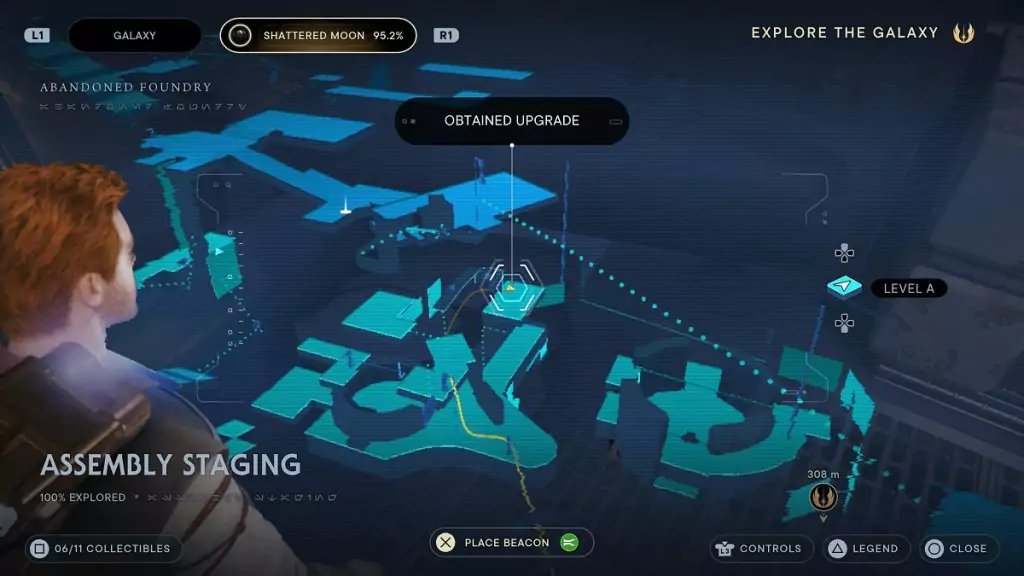 The location of an Essence Crystal in the Assembly Staging.