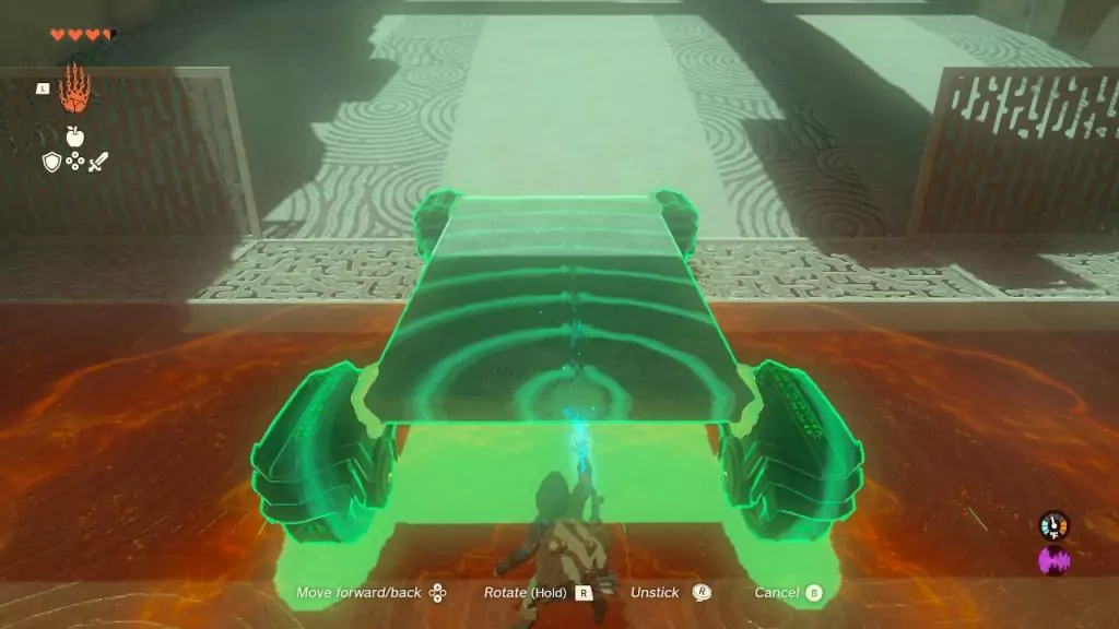 Susuyai Shrine puzzle 1 solution.