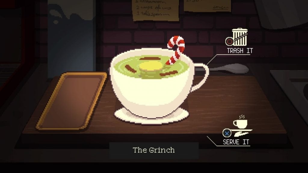 The Grinch in Coffee Talk 2.
