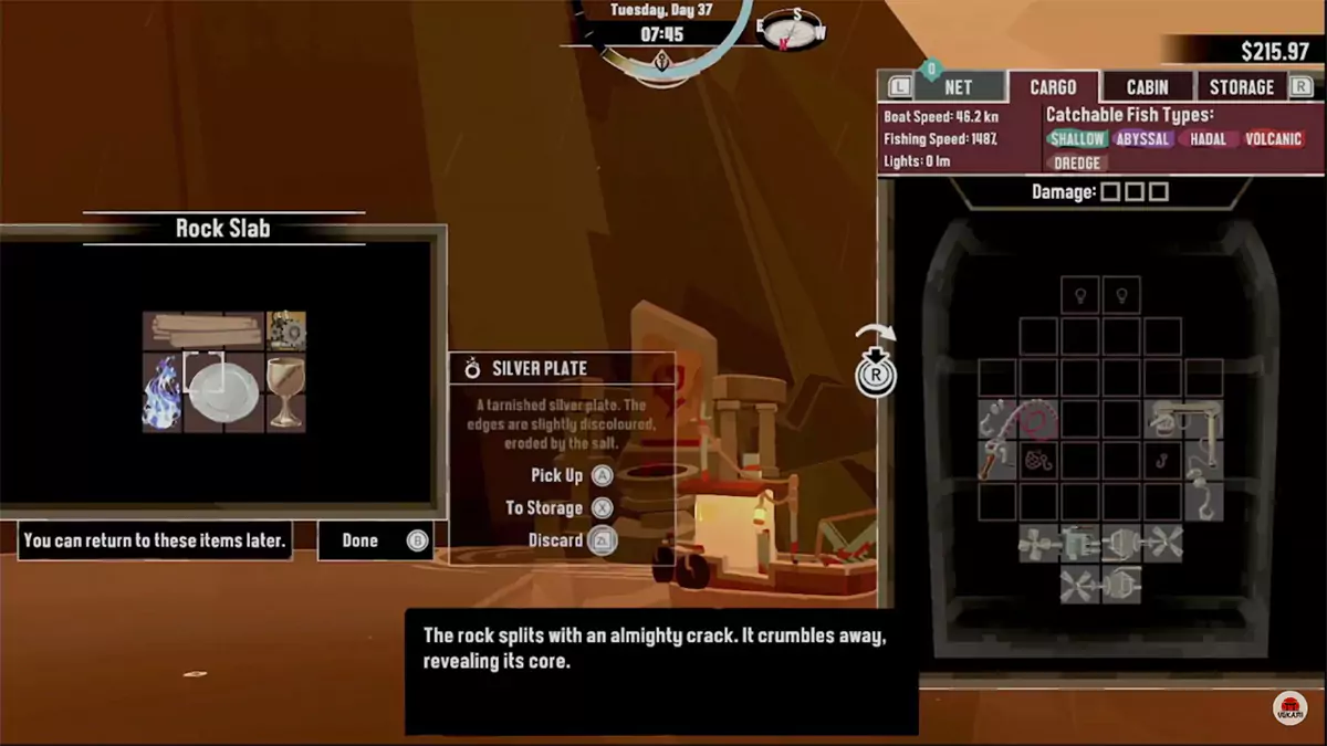 The player completing the Shrine of the Deep #1 and getting the first Fathomless Flame.