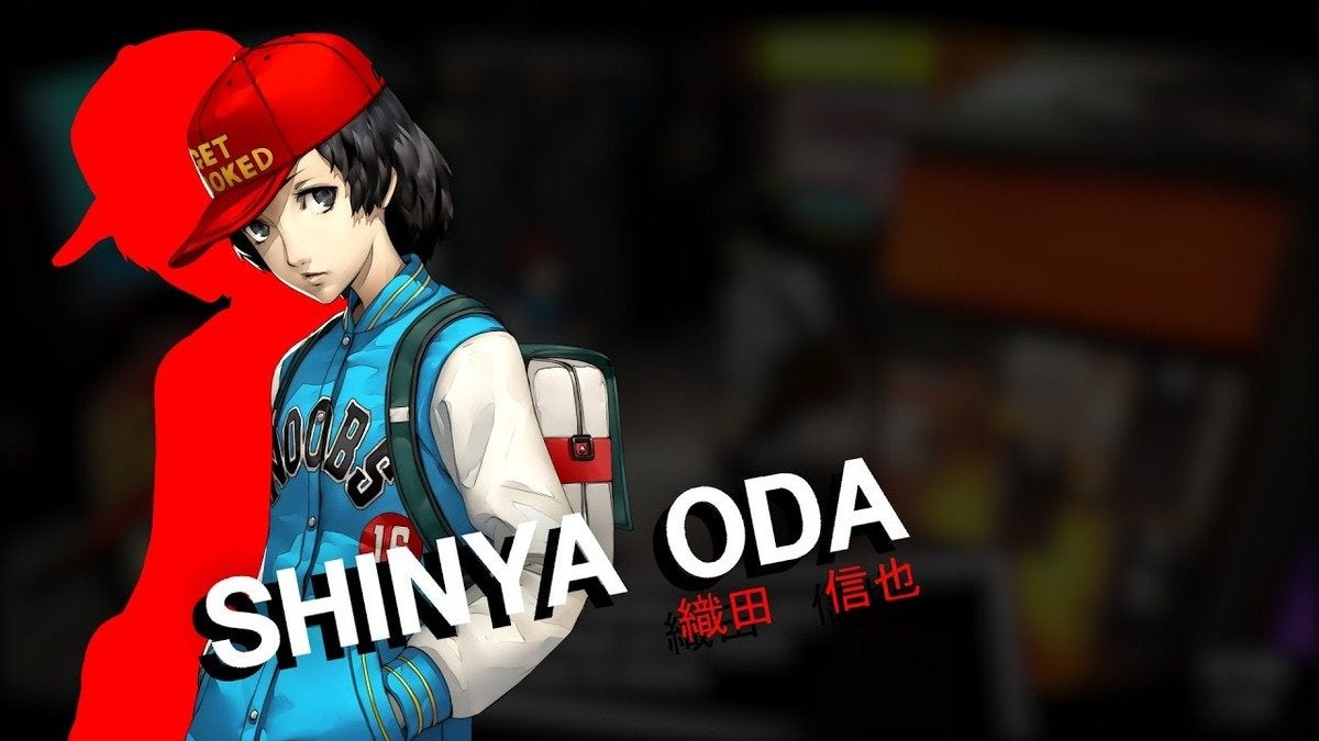 Shinya Oda, the arcade master from Persona 5 Royal.