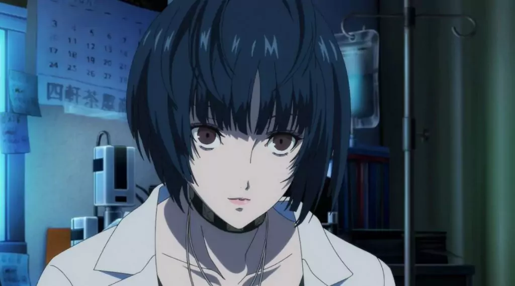 Tae Takemi in the Persona 5 anime.