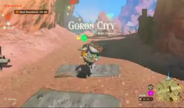Where to Find Goron City in Zelda: Tears of the Kingdom