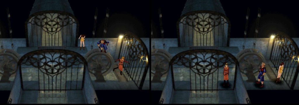 The Deling City Sewers' many metal gates.