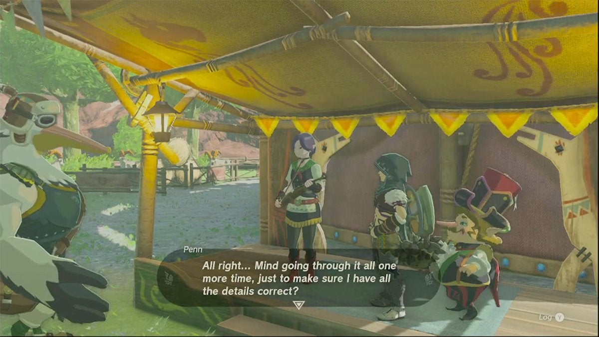 Link talking to Penn and some musicians at Woodland Stable.