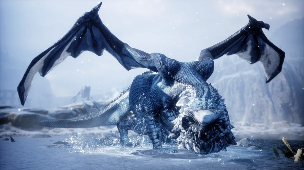 Hivernal, a high dragon in Emprise Du Lion in Dragon Age: Inquisition.