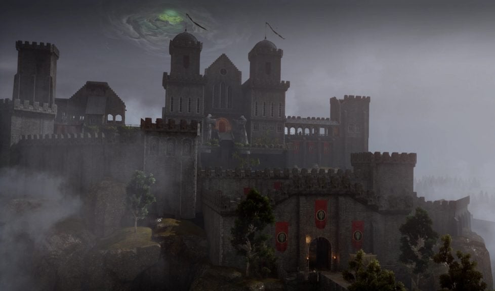 Therinfal Redoubt, a location in Dragon Age: Inquisition.