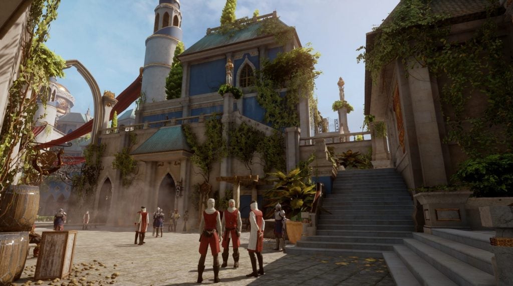 The city of Val Royeaux in Dragon Age: Inquisition. 