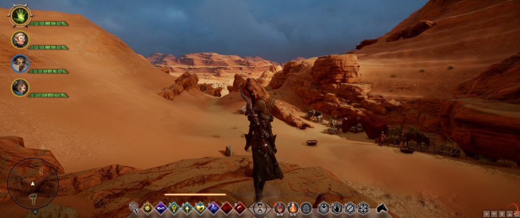 The Inquisitor exploring the Western Approach in Dragon Age: Inquisition.