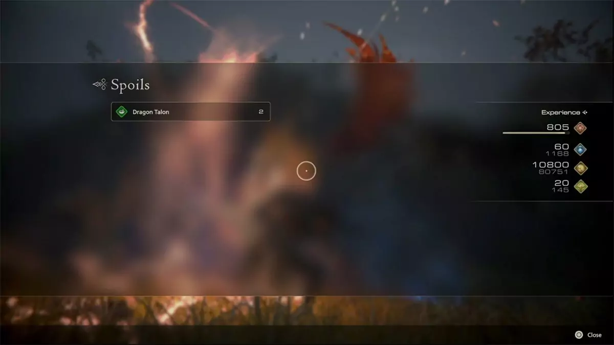 The rewards for completing the Belphegor hunt in Final Fantasy 16.