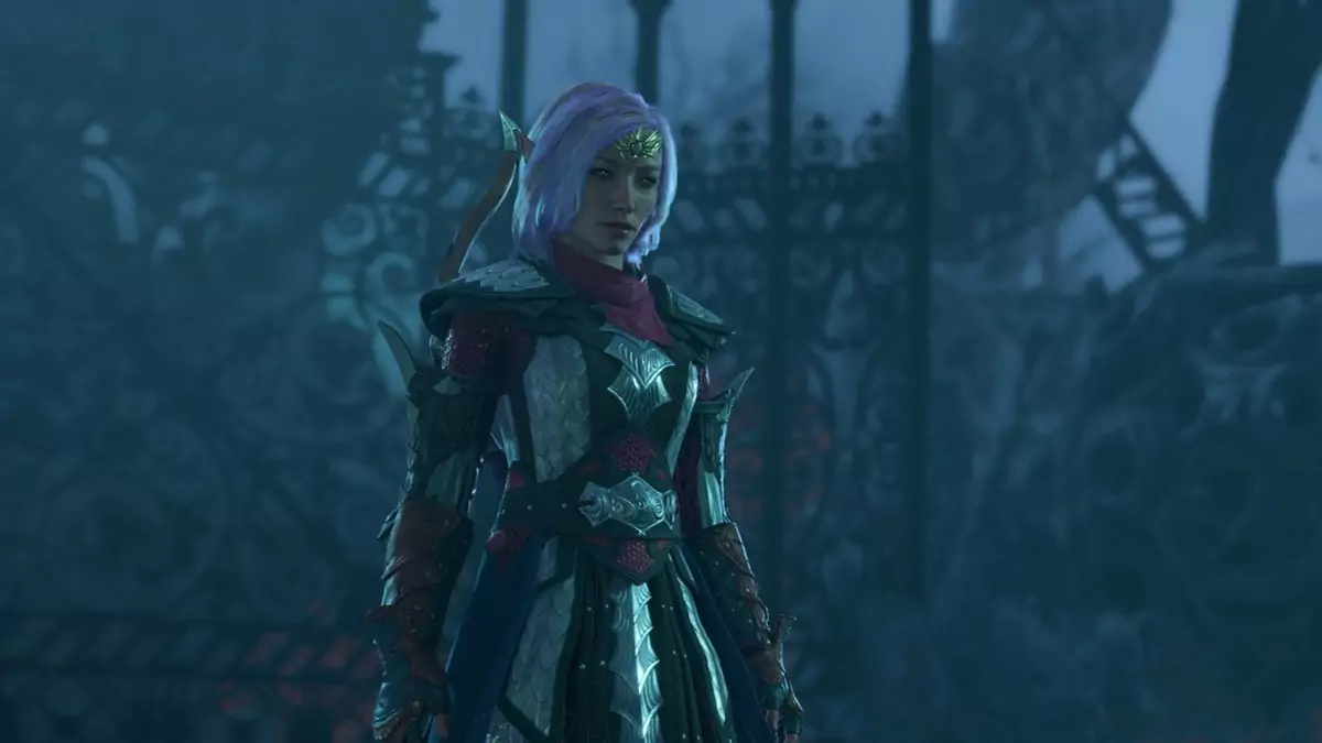 A High Elf Cleric in Baldur's Gate 3. They likely having spellcasting Feats.