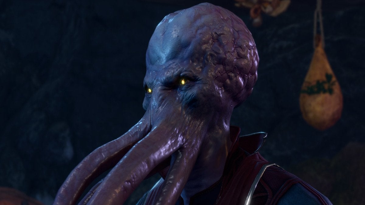 An Illithid that has freed himself from the hivemind in Baldur's Gate 3.