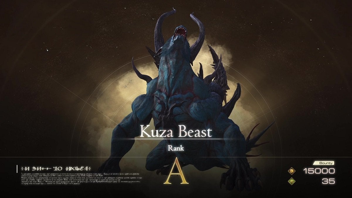 The Kuza Beast from Final Fantasy 16.