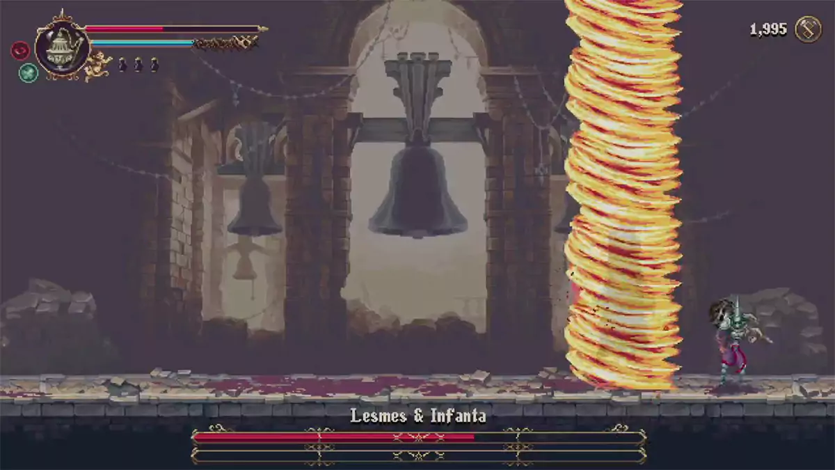 The player fighting Lesmes in Phase 3 after Infanta dies.